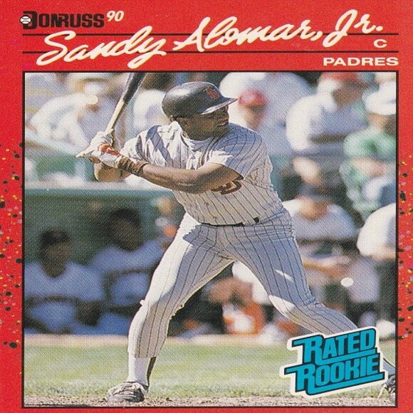Sandy Alomar MLB Card Collection - 6 Cleveland Indians MLB Cards - Picture 6 of 7